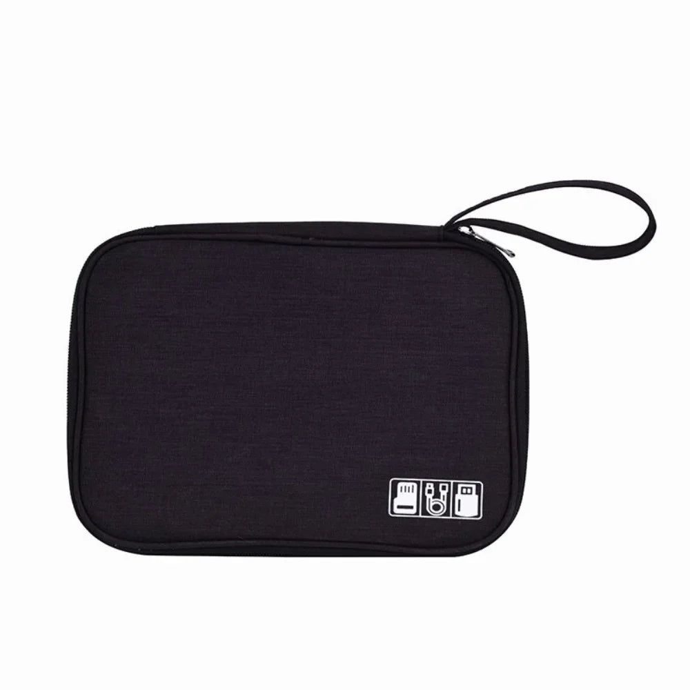 Portable Electronics Organizer Pouch