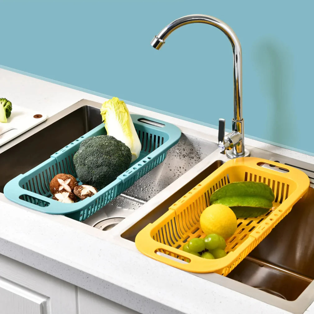 Adjustable Sink Sponge Holder Rack