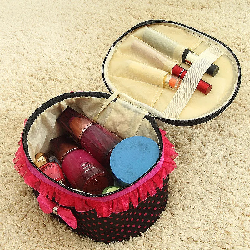 Compact Cosmetic Travel Pouch