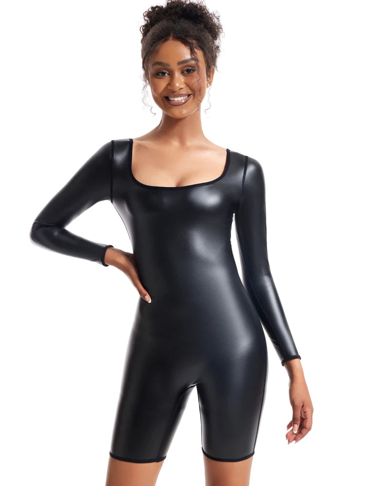U-Neck Shapewear Tank Bodysuit