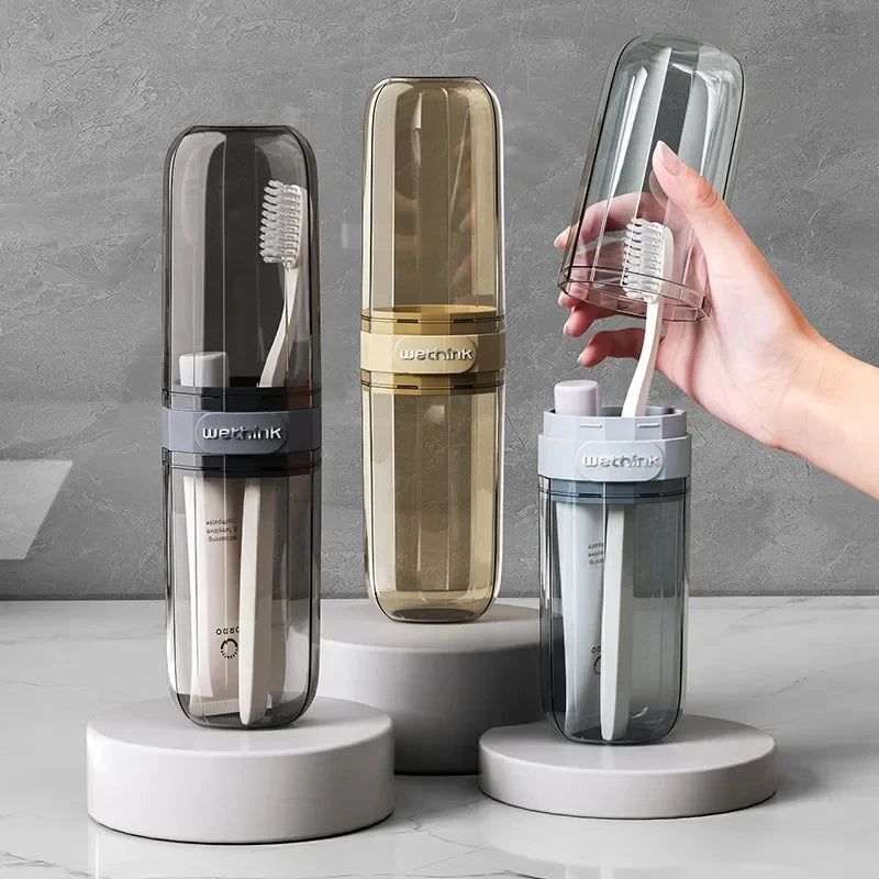 Hard-Shell Toothbrush Travel Case