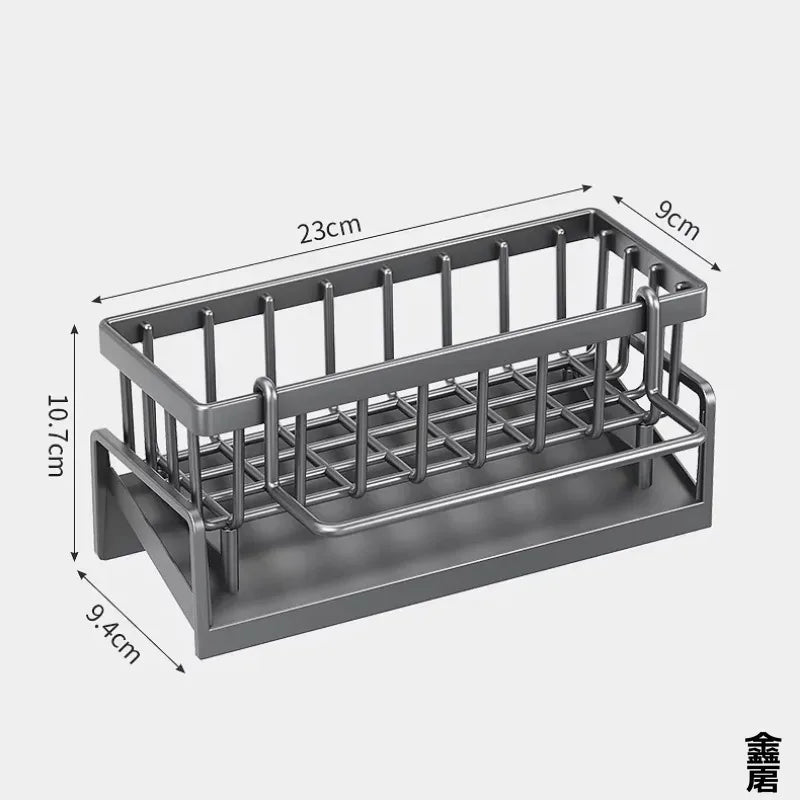 Tap-Mounted Spice & Sink Shelf