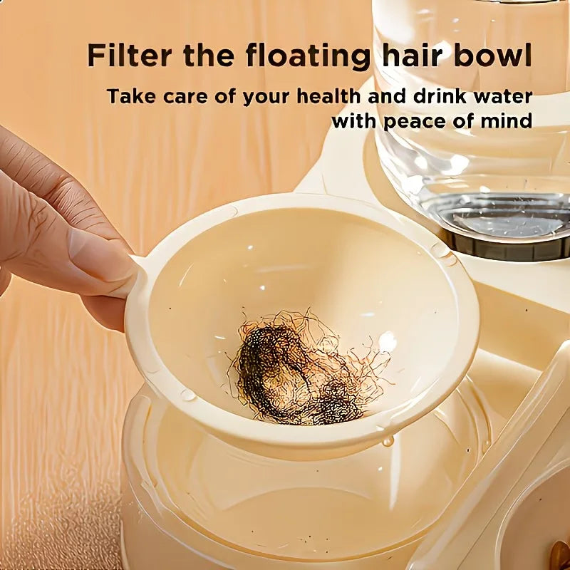 2-in-1 Pet Feeder & Water Dispenser
