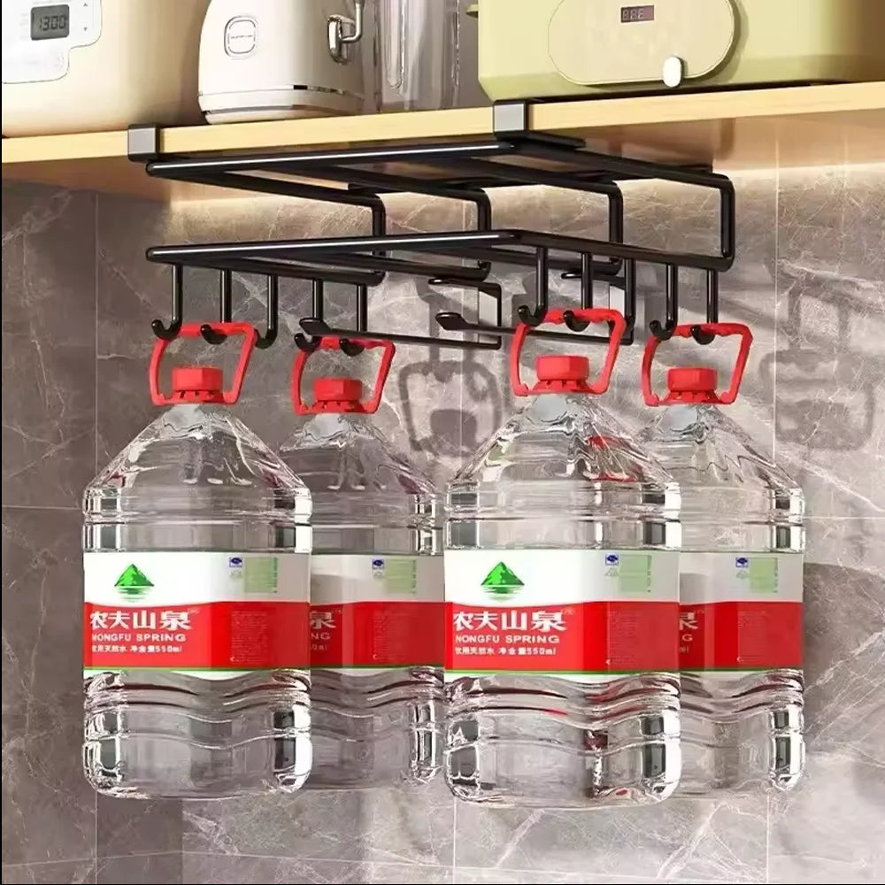 Under-Cabinet Hanging Organizer Rack