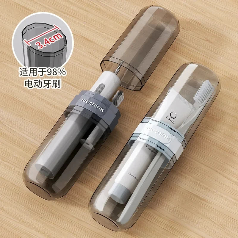 Hard-Shell Toothbrush Travel Case