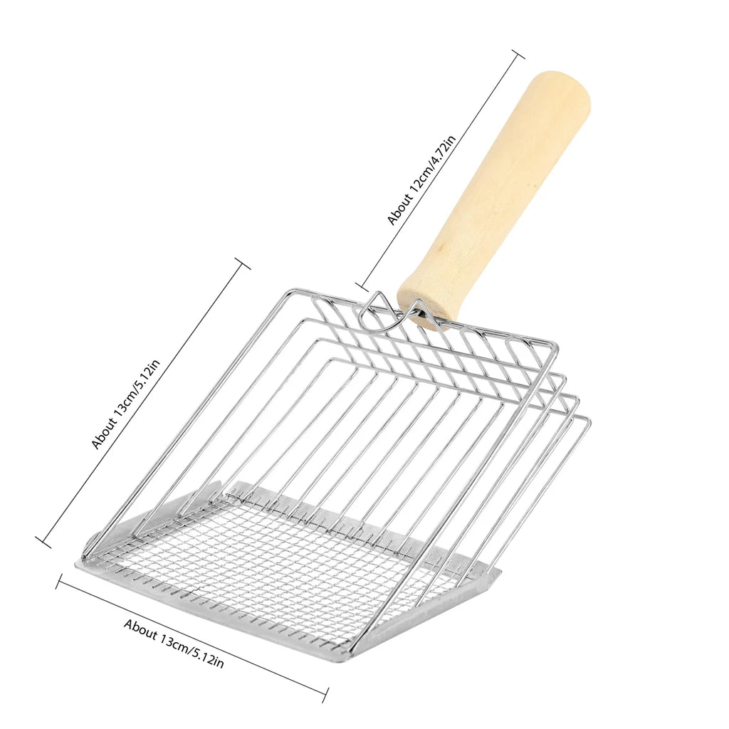 Metal-Style Cat Litter Scoop