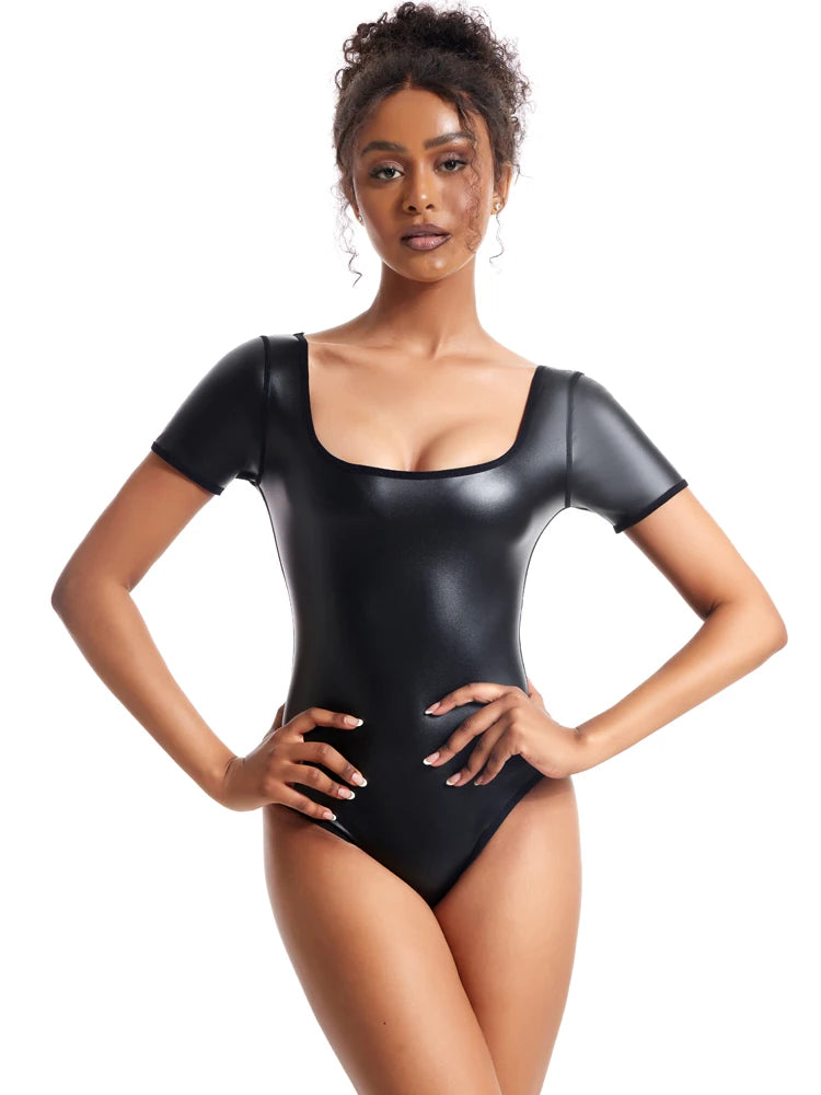 U-Neck Shapewear Tank Bodysuit