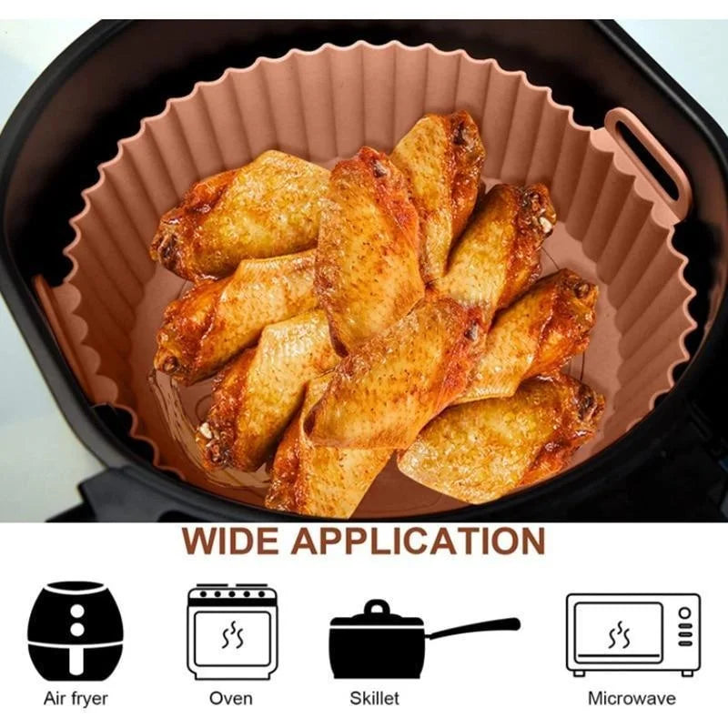 Reusable Silicone Air Fryer Liners