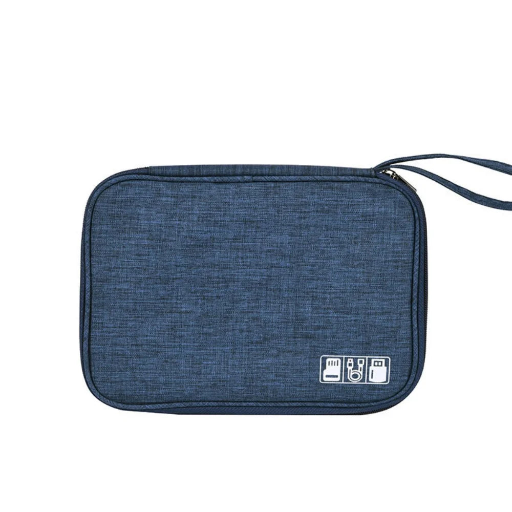 Portable Electronics Organizer Pouch