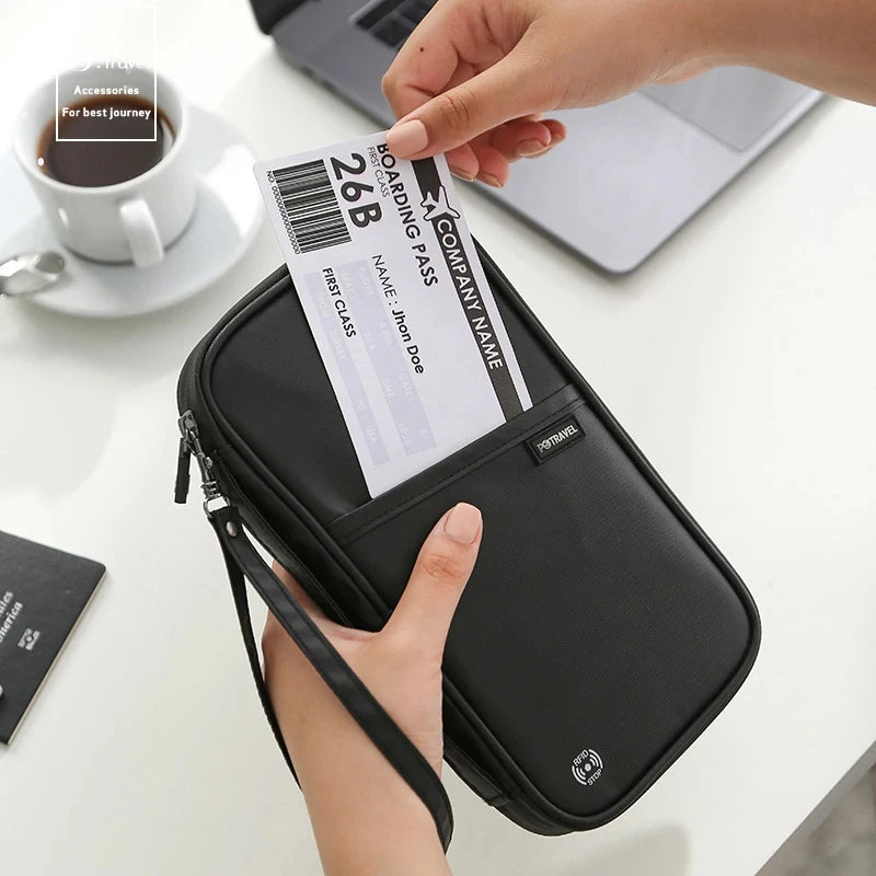 RFID Travel Passport Wallet
