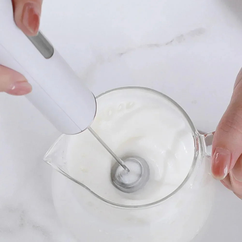 Cordless Milk Frother & Mini Whisk