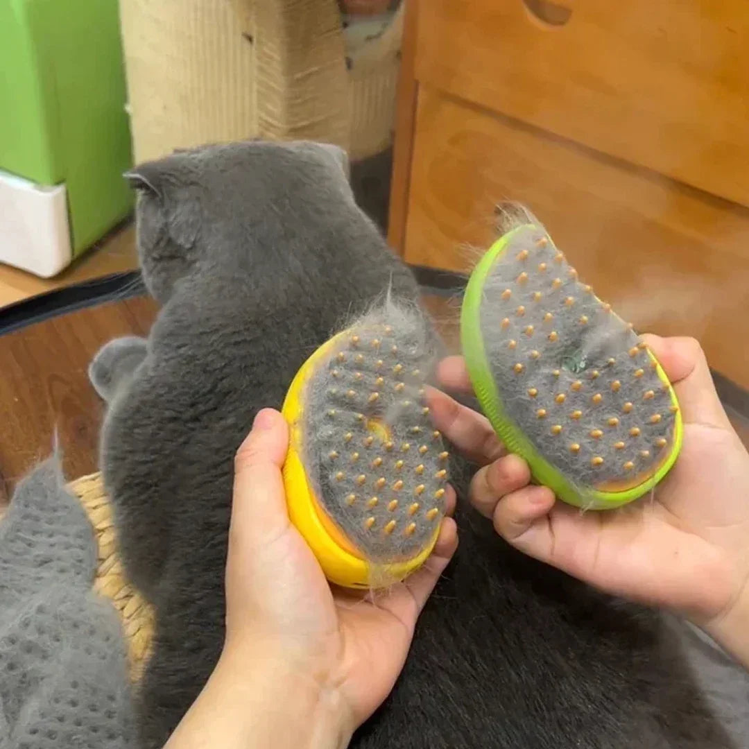 3-in-1 Steam Pet Grooming Brush