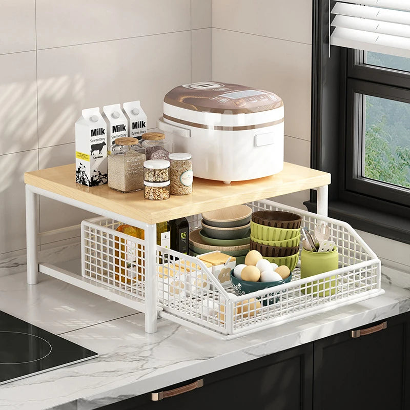 Kitchen Countertop Organizer Shelf