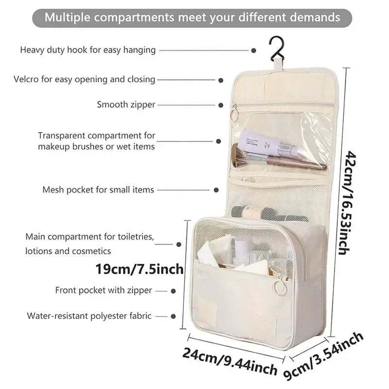 Hanging Travel Makeup Bag