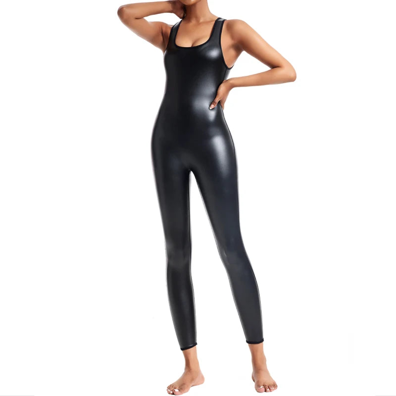 U-Neck Shapewear Tank Bodysuit