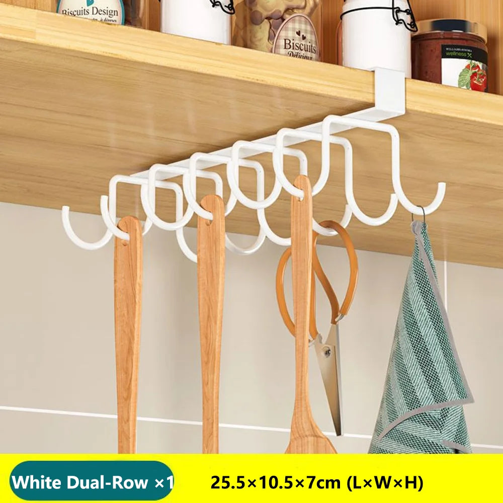 Under-Cabinet Hanging Organizer Rack