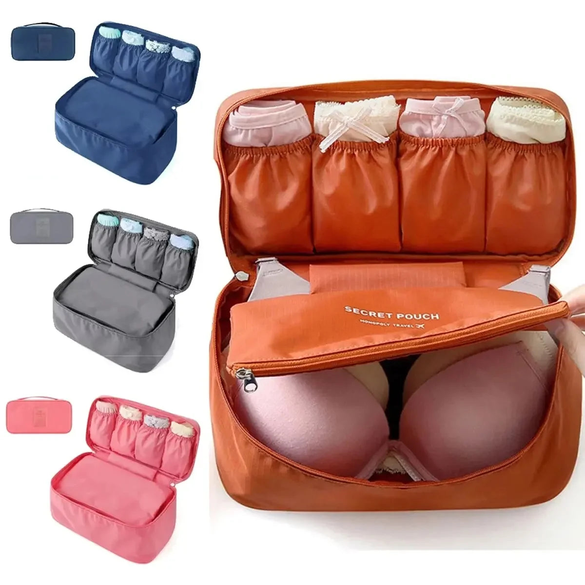 Travel Lingerie & Toiletry Organizer