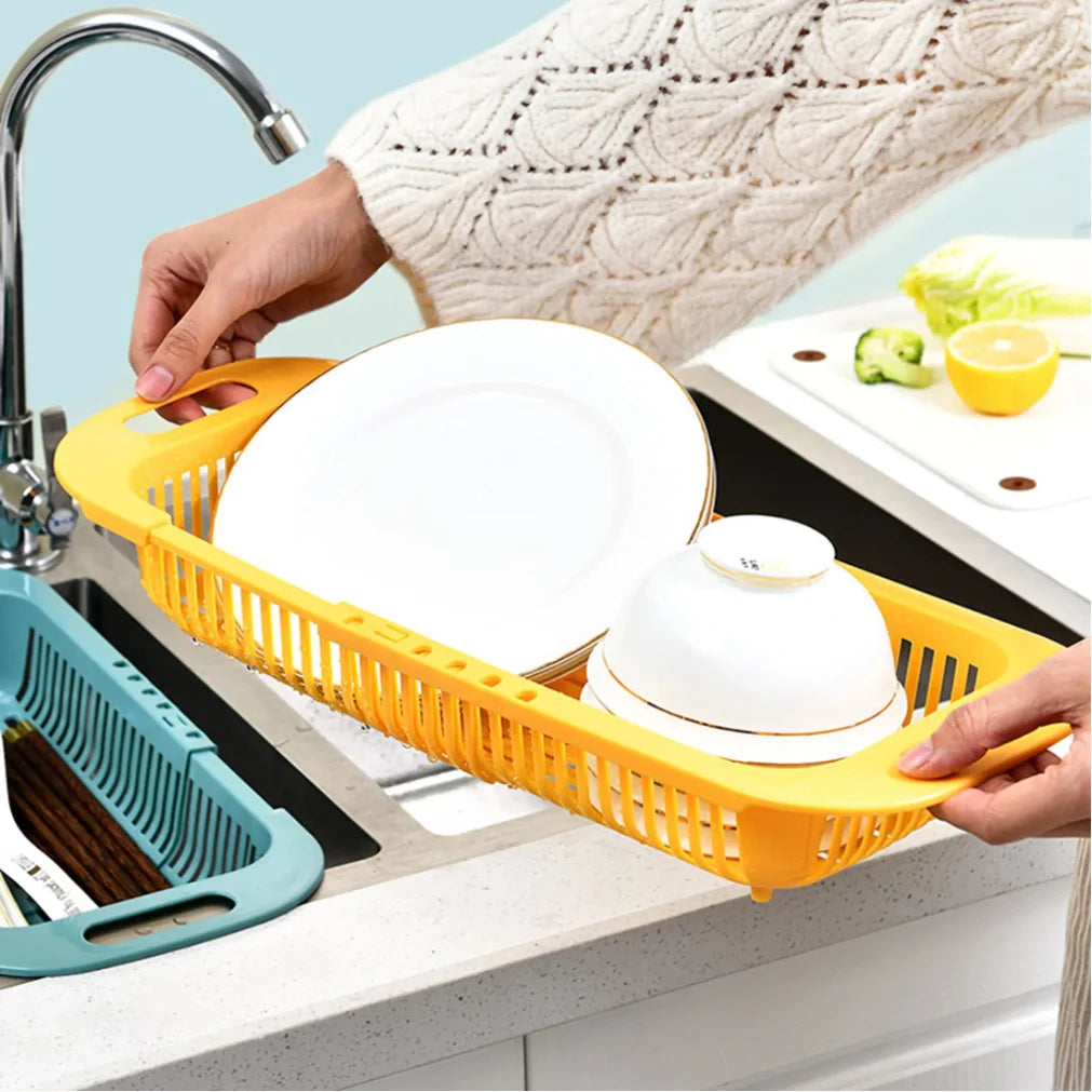 Adjustable Sink Sponge Holder Rack