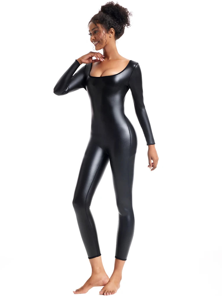 U-Neck Shapewear Tank Bodysuit