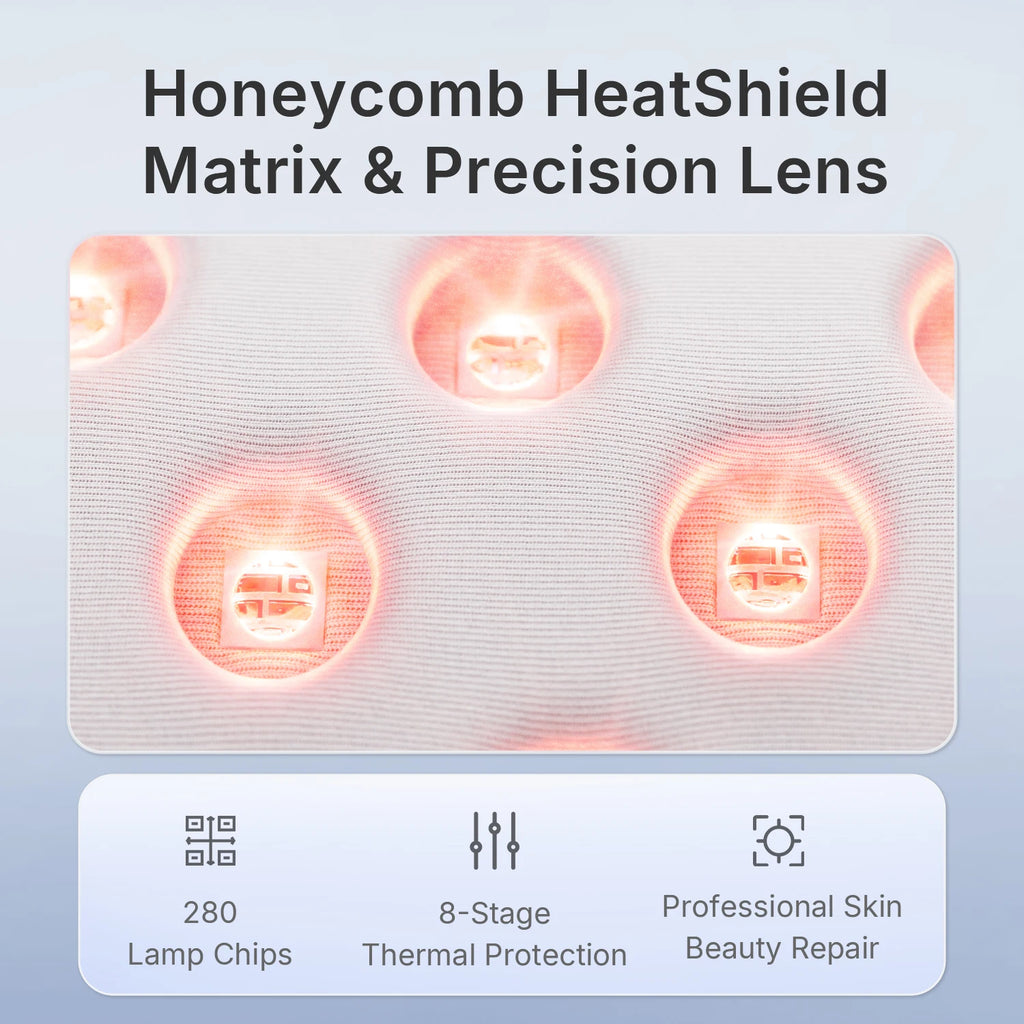 Wireless Red Light Face Mask
