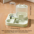 2-in-1 Pet Feeder & Water Dispenser