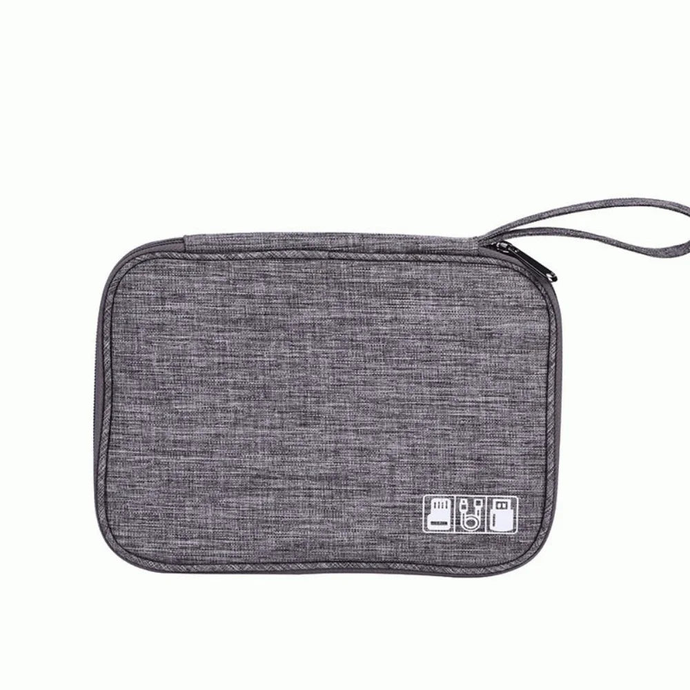 Portable Electronics Organizer Pouch