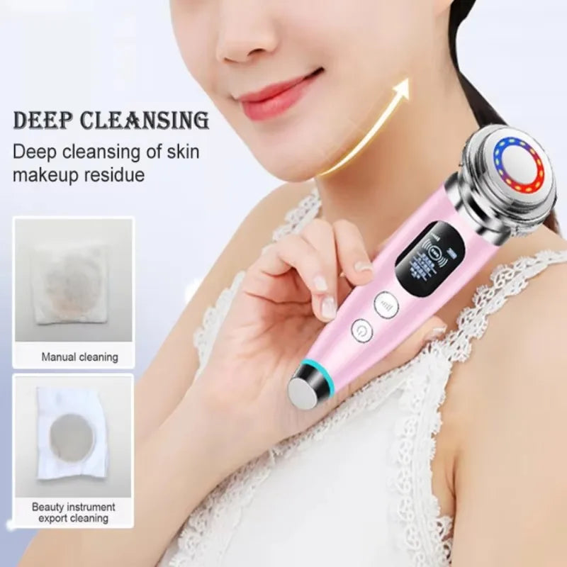 4-in-1 Light Therapy Facial Massager