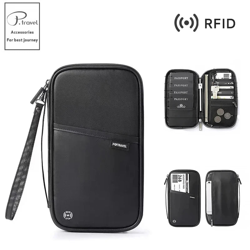 RFID Travel Passport Wallet