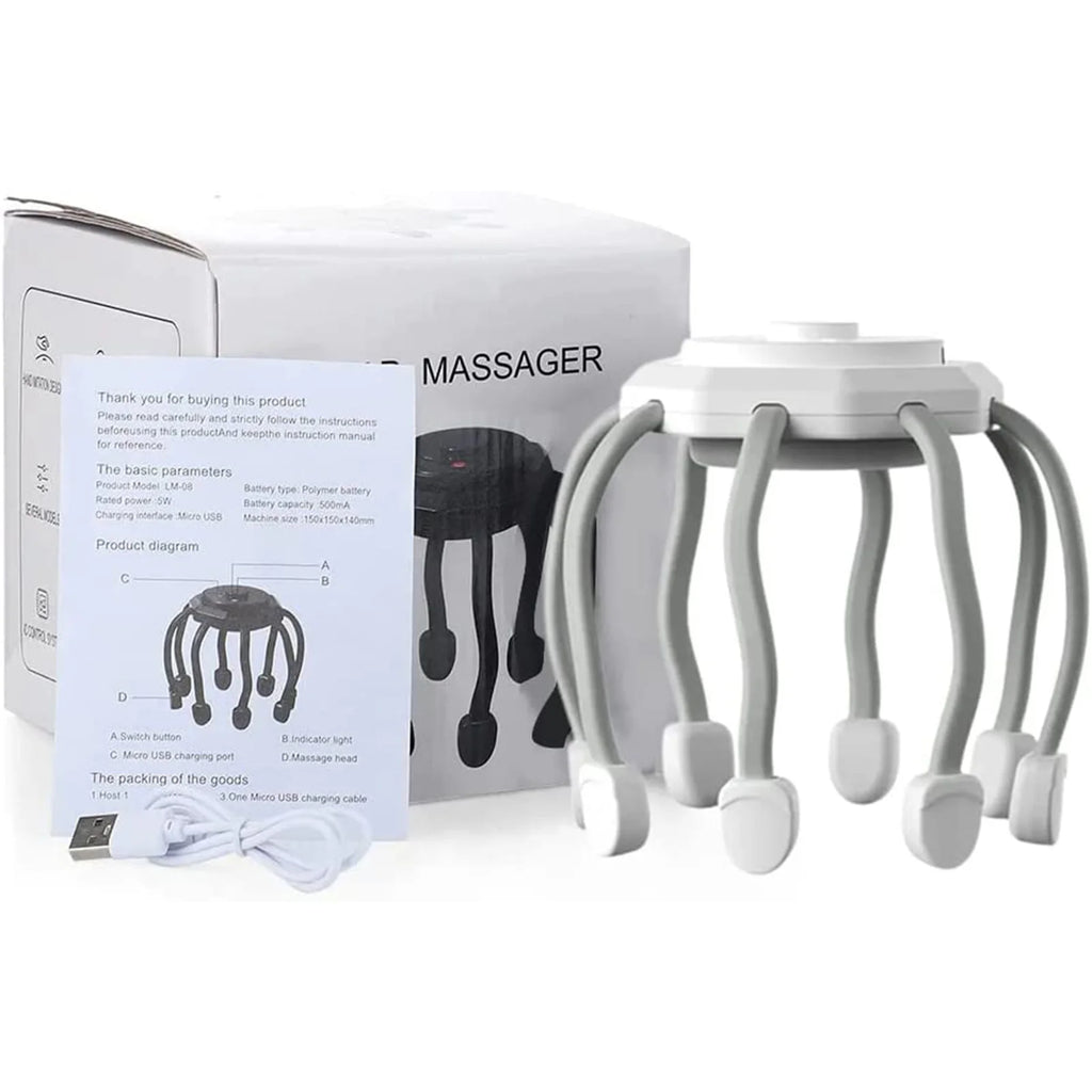 Cordless Electric Scalp Massager