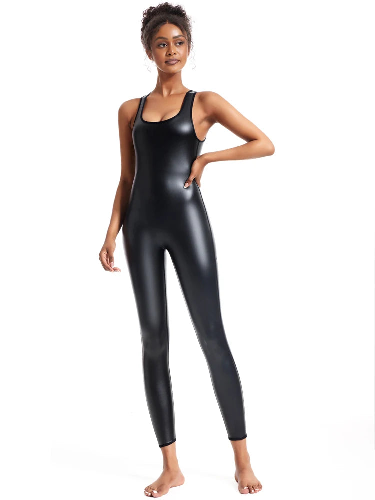 U-Neck Shapewear Tank Bodysuit