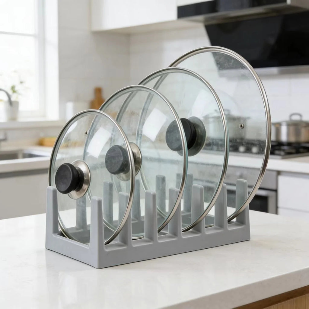 Food Container Lid Organizer