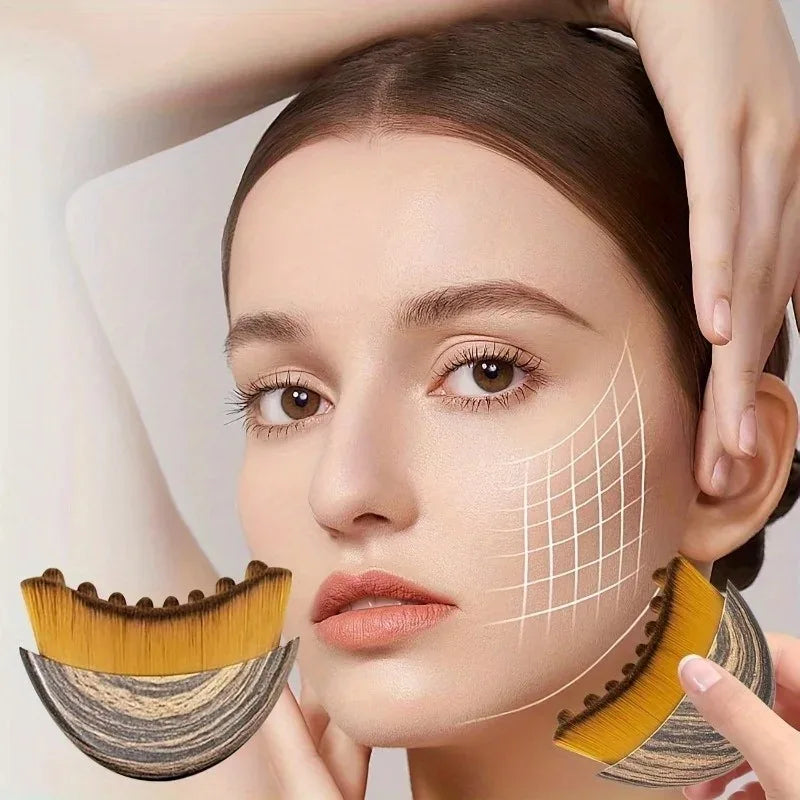 Facial Contour Massage Brush