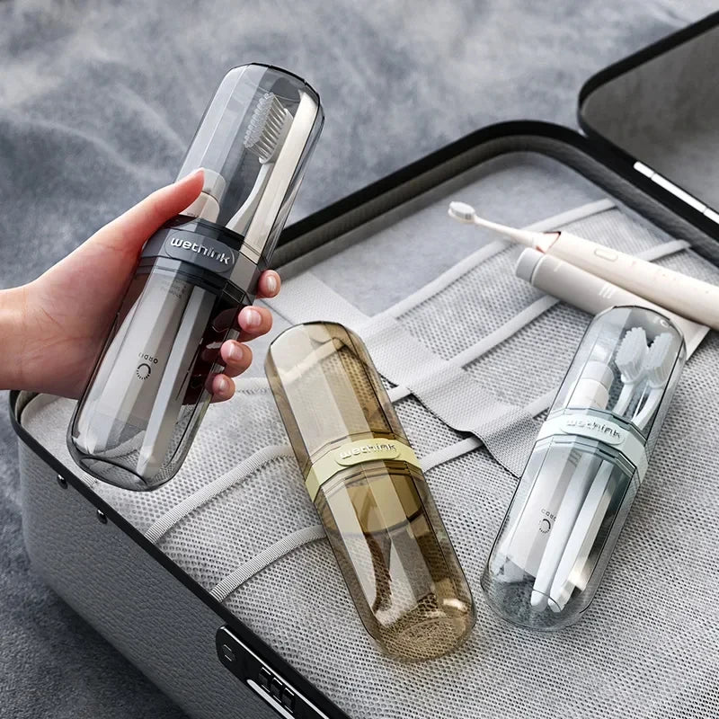 Hard-Shell Toothbrush Travel Case