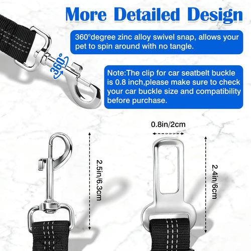Adjustable Dog Car Safety Belt